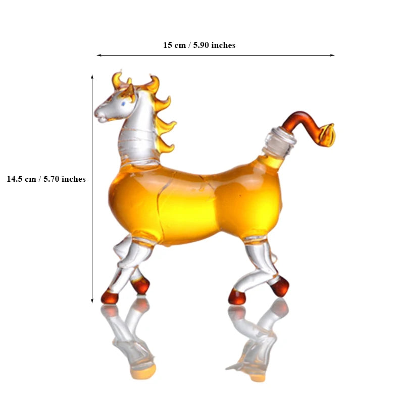 Decantador de Uísque, Decantador em Vidro, Decantador Criativo, Decoração para Bar, Presente Sofisticado, Uísque com Estilo, Design Animal, Vidro Borossilicato, Presente Masculino, Presente para Colecionadores, Bar com Estilo, Decoração Criativa, Decantador em Forma de Animal, Decoração com Vidro, Presente de Luxo, Presente Criativo, Estilo Exclusivo, Acessório para Uísque, Arte em Vidro, Brinde Diferenciado, Item de Bar, Peça Decorativa, Lojas Bratta