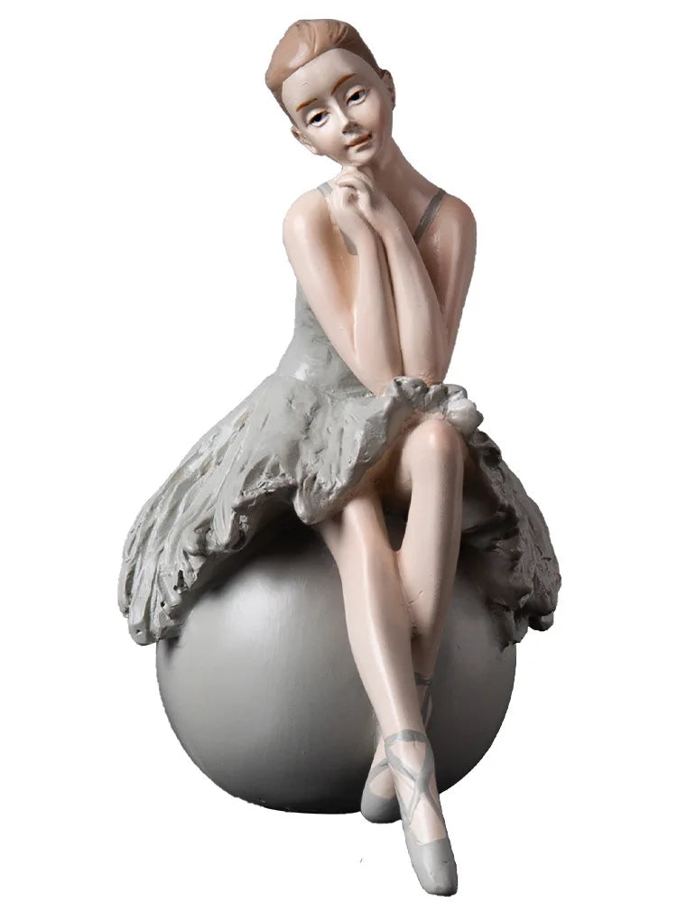  Ornamento Dança de Balé, Ornamento Ballet, Ornamento Balé, Ornamento Bailarina Dançarina, Ornamento Bailarina, Ballet Moderno Estilo Nórdico, Decoração de Casa, Estatuetas de Bailarina, Estátua Bailarina Nórdica, Estatueta Bailarina Nórdica, Escultura Bailarina Nórdica, Decoração Moderna Bailarina Nórdica, Decoração Bailarina Nórdica, Ballet, Balé- Lojas Bratta