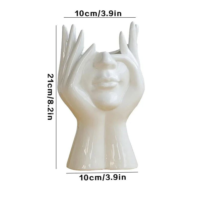 Design Nórdico, Vaso Moderno, Decoração para Casa, Vaso de Cerâmica, Vaso Artístico, Vaso de Cerâmica Nórdico em Diversas Formas, Ornamentos de Cerâmica Nórdico em Diversas Formas, Obra de Arte em Cerâmica em Diversas Formas, Nordic Design, Modern Vase, Jarros e Ornamentos de Cerâmica Nórdico em Diversas Formas, Jarros de Cerâmica Nórdico em Diversas Formas-Lojas Bratta