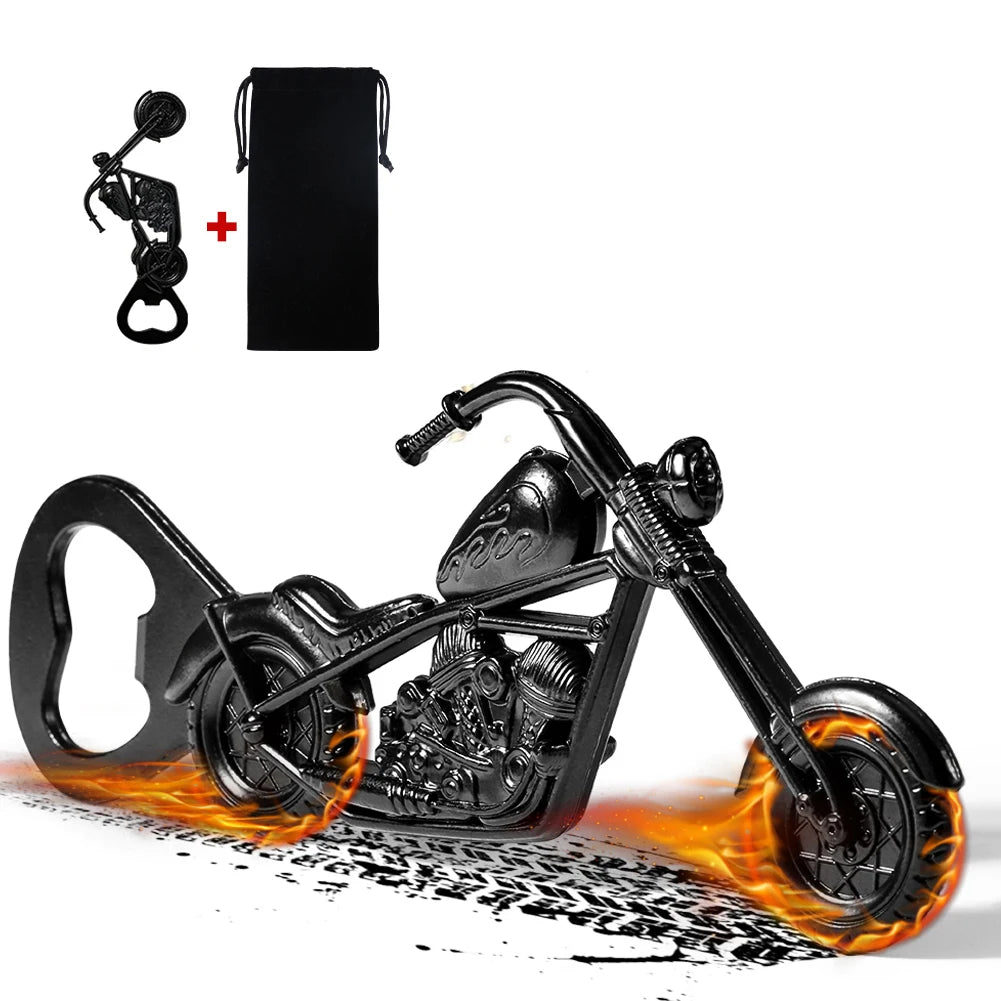 Abridor de Garrafa, Abridor Motocicleta, Abridor Criativo, Abridor de Metal, Estilo Vintage, Abridor Portátil, Presente Masculino, Acessório de Bar, Presente para Motociclista, Brinde Estiloso, Abridor com Design, Abridor Decorativo, Abridor com Estilo, Abridor de Bolso, Abridor Colecionável, Abridor Compacto, Abridor de Liga de Zinco, Produto Criativo, Abridor para Presentear, Lojas Bratta