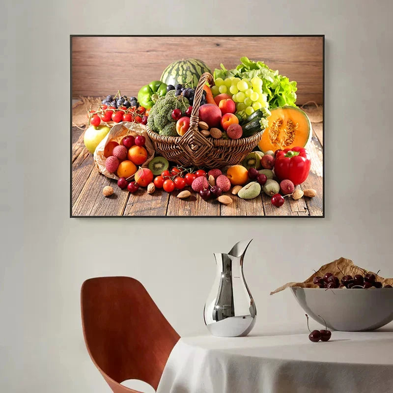 Nordic legumes e frutas na cesta comida arte da parede pintura em tela para sala de jantar cozinha decoração quadros, Quadro sem moldura, Quadro Frutas e Verduras, Quadro Decorativo Moderno, Quadro Decorativo Mix Frutas e Legumes, Quadro Decorativo Cesta Frutas e Legumes, Quadro Decorativo Arte Moderna, Quadro Decorativo Arte em Tela, Quadro Decorativo Abstrato Moderno, Quadro Decorativo Abstrato, quadro decorativo, Quadro Abstrato, Pintura em Tela Frutas e Verduras, frutas e legumes-Lojas Bratta