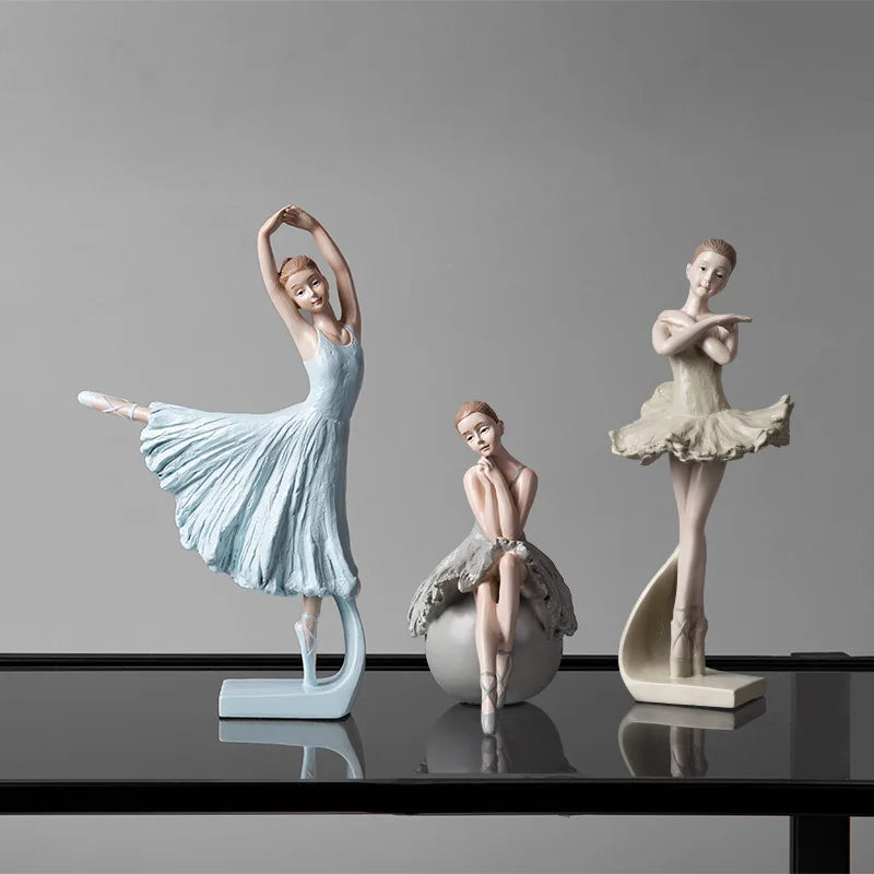  Ornamento Dança de Balé, Ornamento Ballet, Ornamento Balé, Ornamento Bailarina Dançarina, Ornamento Bailarina, Ballet Moderno Estilo Nórdico, Decoração de Casa, Estatuetas de Bailarina, Estátua Bailarina Nórdica, Estatueta Bailarina Nórdica, Escultura Bailarina Nórdica, Decoração Moderna Bailarina Nórdica, Decoração Bailarina Nórdica, Ballet, Balé- Lojas Bratta
