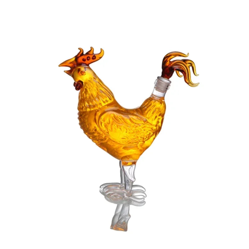 Decantador de Uísque, Decantador em Vidro, Decantador Criativo, Decoração para Bar, Presente Sofisticado, Uísque com Estilo, Design Animal, Vidro Borossilicato, Presente Masculino, Presente para Colecionadores, Bar com Estilo, Decoração Criativa, Decantador em Forma de Animal, Decoração com Vidro, Presente de Luxo, Presente Criativo, Estilo Exclusivo, Acessório para Uísque, Arte em Vidro, Brinde Diferenciado, Item de Bar, Peça Decorativa, Lojas Bratta