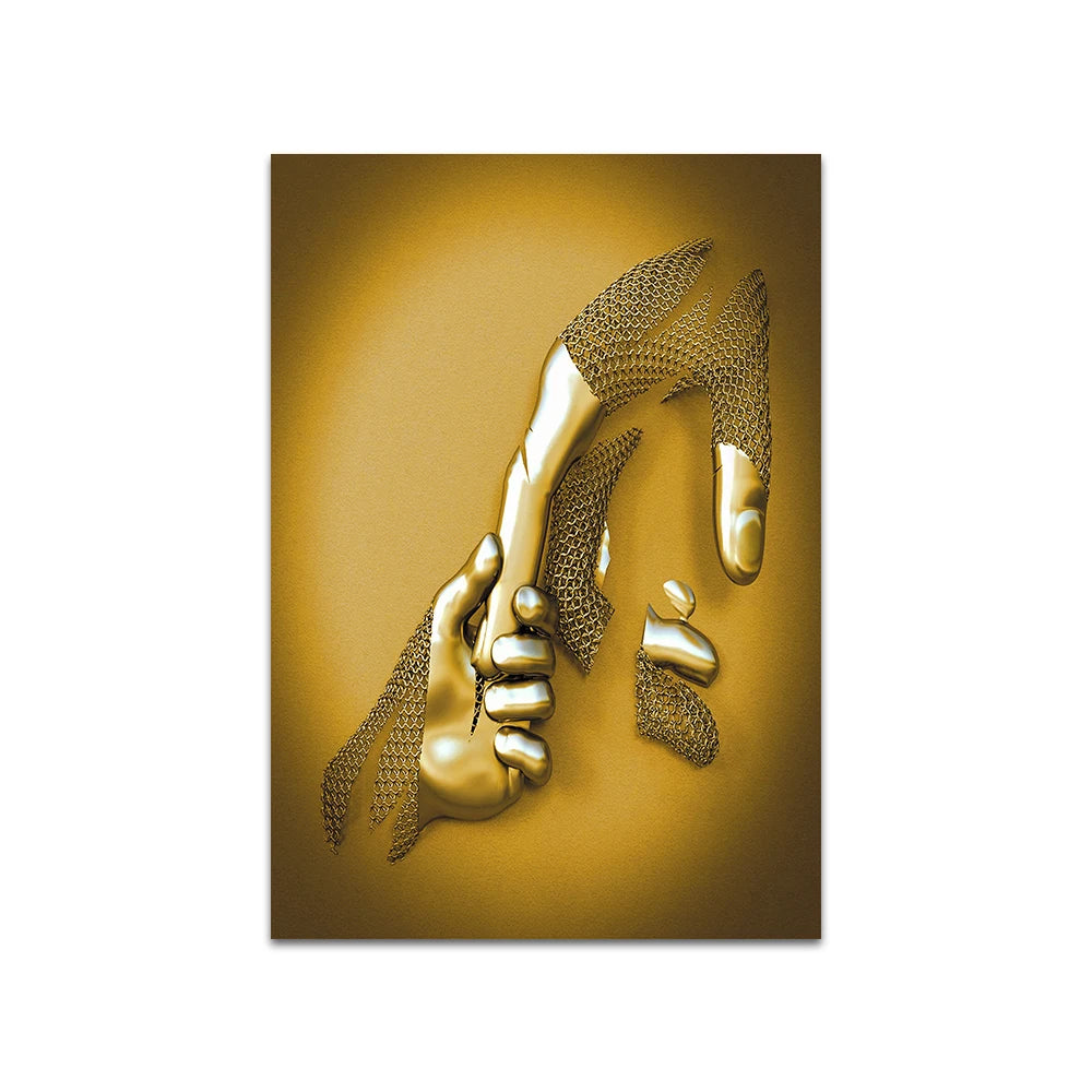 Quadro Decorativo Arte Moderna em Metal, Quadro Decorativo Arte Moderna, Impressão em Tela, Escultura de Parede Abstrata, Decoração Casa, Bratta, Arte Moderna em Metal, Arte moderna, Abstrato-Lojas Bratta