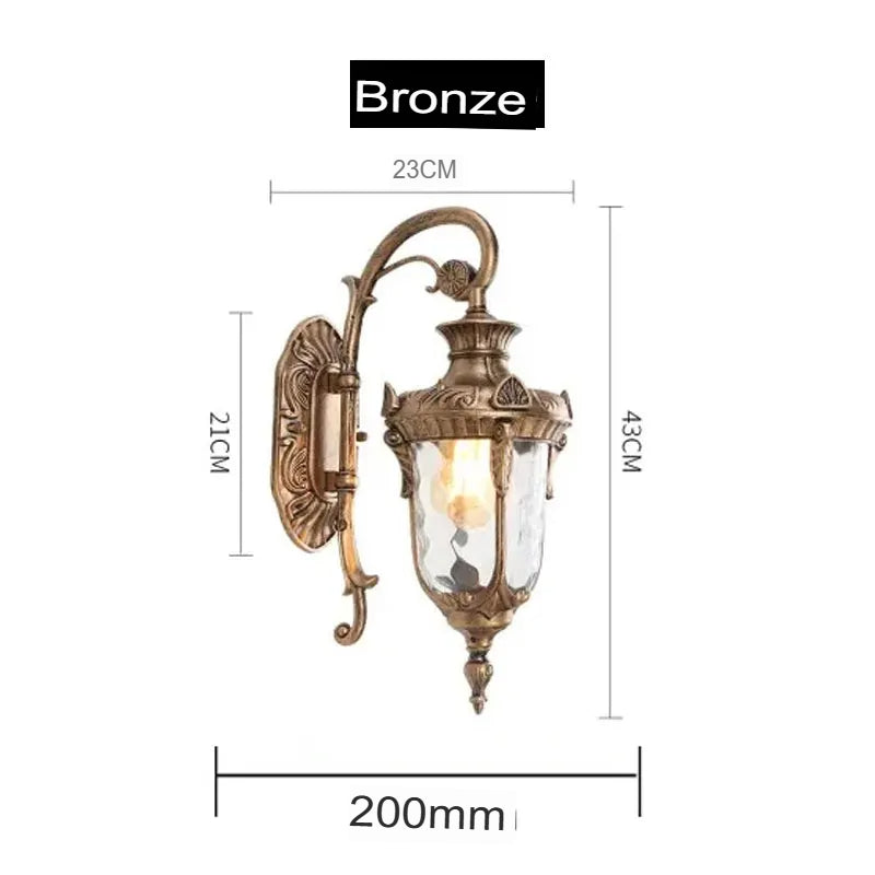 Luminária de Parede Resistente à Água, Luminária para Jardim, Luminária para Varanda, Luminária para Quintal, Luminária Clássica de Parede, Iluminação para Área Externa, Luminária Estilo Retrô Externa, Luminária Decorativa para Jardim, Luminária Externa com Estilo, Luminária de Parede para Ambientes Externos, Luminária Bratta de Parede, Luminária Luxuosa para Varanda, Iluminação Sofisticada para Quintal, Luminária Vintage Externa, Luminária para Decoração Clássica ao Ar Livre, Arandela— Lojas Bratta