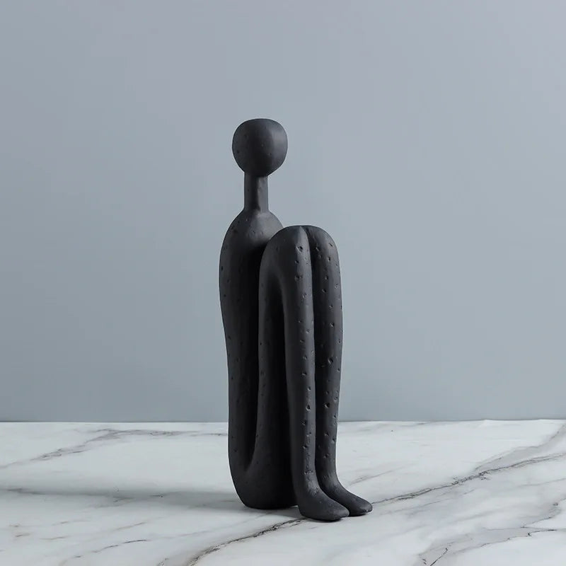 Escultura de Matchman de volta com costas, Estilo Nórdico Moderno, Desenho Abstrato Vintage, Estátua Abstrata Minimalista Personagem Humana, Estátua Abstrata Minimalista Figura Humana, Estátua Abstrata, Estatueta Abstrata Minimalista Personagem Humana, Estatueta Abstrata Minimalista Figura Humana, Esculturas, Escultura-Decoração, Escultura-Abstrata, Escultura Abstrata Minimalista Personagem Humana, Escultura Abstrata Minimalista Figura Humana, Escultura Abstrata em Resina-Lojas Bratta