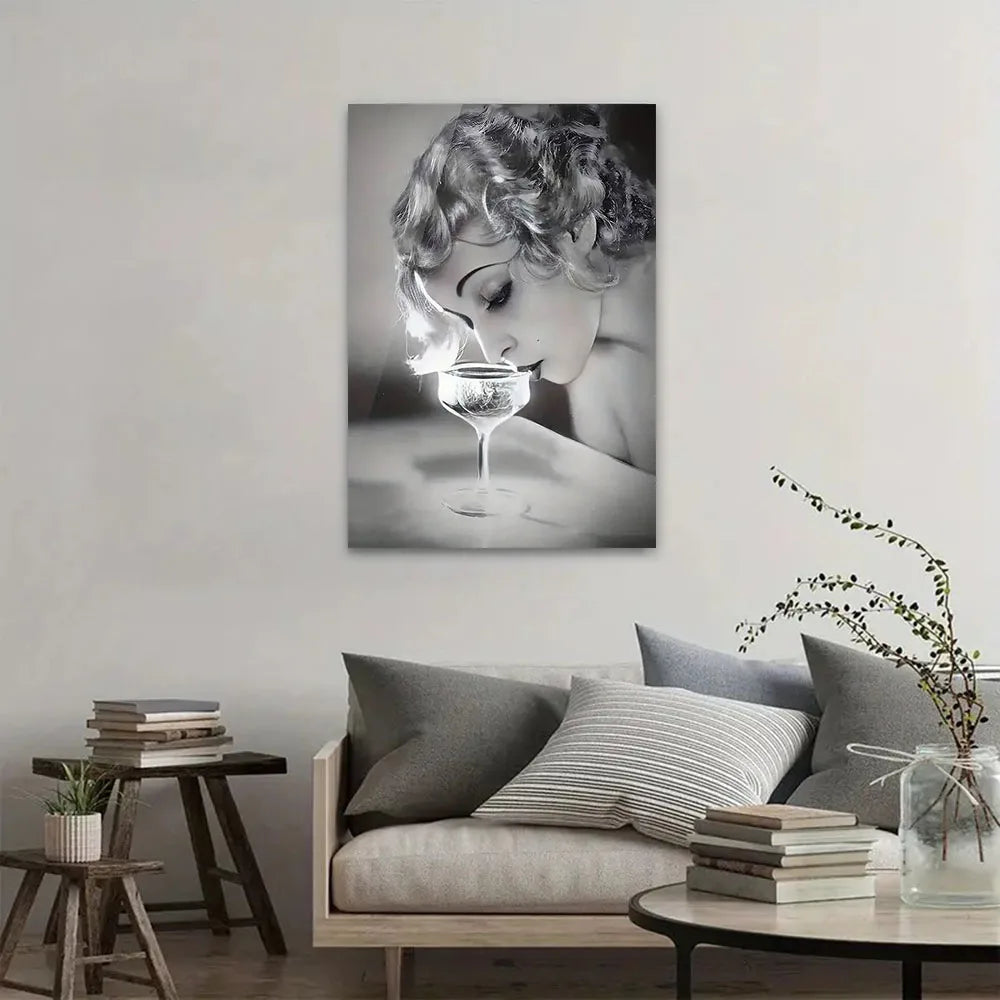 Preto e branco Champagne Canvas Wall Art, Beleza Wine Glass Poster, Impressão para sala de estar, Banheiro, Decoração de casa, Quadro Moderno em Preto e Branco, Quadro Design Abstrato Preto e Branco, Quadro Decorativo Moderno Preto e Branco, Quadro Decorativo Abstrato Preto e Branco, Quadro Decorativo, Quadro de Pintura Preto e BrancoPintura Abstrata Preto e Branco, Impressão Digital, Decoração Moderna, Arte em Tela,, Preto e Branco, Arte em Tela-Lojas Bratta