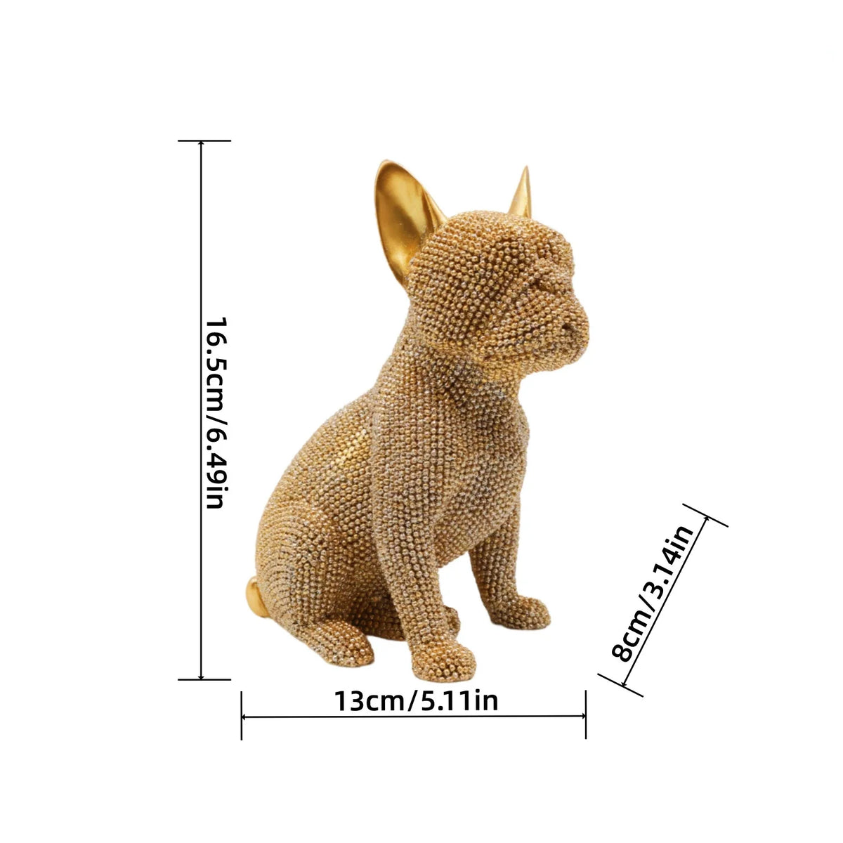 Animais de Estimação Colecionáveis, Presente Para Amantes de Animais de Estimação. Resina, Presente-Animal, Estátua-de-chihuahua, Escultura-Decorativa, Ornamento Decorativo de Chihuahua, Estátua-Chihuahua, Estátua Decorativa de Chihuahua, Estátua de Chihuahua, Estatueta Decorativa de Chihuahua, Escultura-Decorativa, Escultura Decorativa de Chihuahua, Decoração-Moderna, Decoração-Moderna, Lojas Bratta