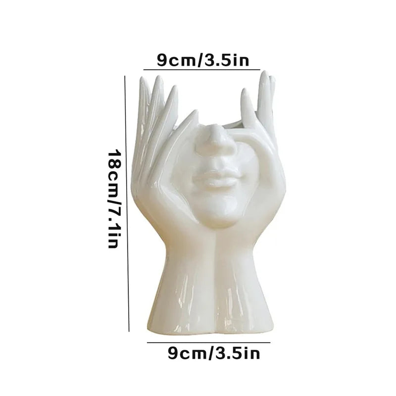 Design Nórdico, Vaso Moderno, Decoração para Casa, Vaso de Cerâmica, Vaso Artístico, Vaso de Cerâmica Nórdico em Diversas Formas, Ornamentos de Cerâmica Nórdico em Diversas Formas, Obra de Arte em Cerâmica em Diversas Formas, Nordic Design, Modern Vase, Jarros e Ornamentos de Cerâmica Nórdico em Diversas Formas, Jarros de Cerâmica Nórdico em Diversas Formas-Lojas Bratta
