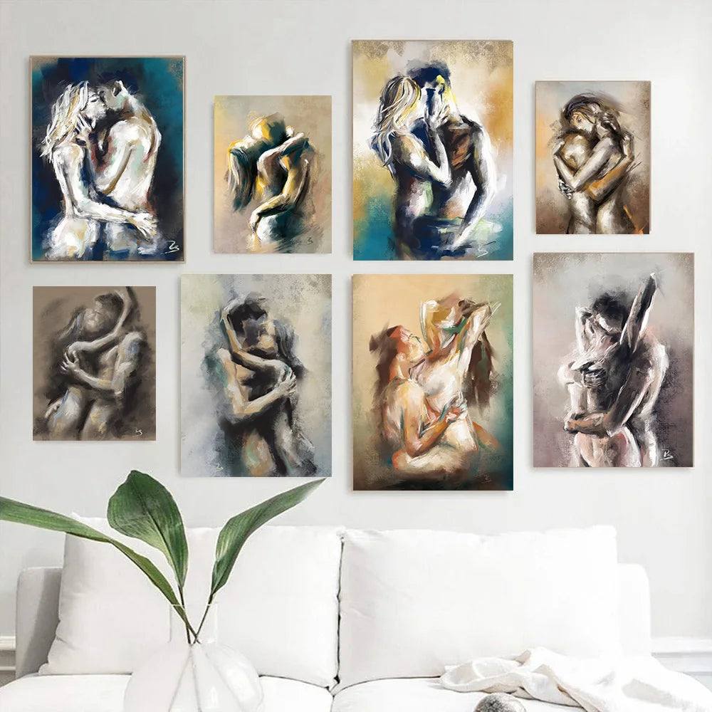Casal Abstrato Beijo Abraço Pôster Nu Erótico, Wall Art Pictures, Pintura em Lona, Amantes Embrying, Cartaz Sexual, Quarto, Decoração de Casa, Quadro Decorativo Abstrato Moderno Casal, Quadro Decorativo Abstrato Moderno, Quadro Abstrato Casal, Pôster Abstrato, Impressão em LonaDecoração de Casa, Arte Moderna , Pôster Abstrato de Casal em Lona, Arte Moderna-Lojas Bratta