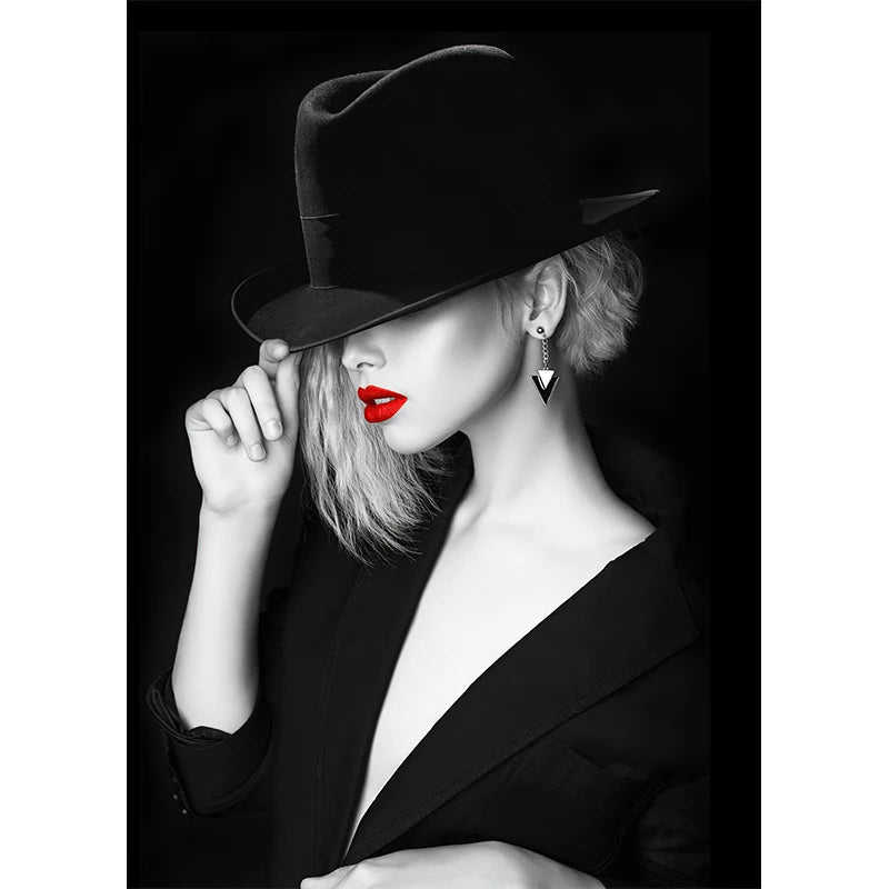 Sexy Red Lips Canvas Pinturas para Mulheres, Cartazes e Impressões, Fashion Girl Portrait, Money Burning, Dinheiro, Wall Art, Picture, Bar, Home Decor, Sexy Red Lips, Quadro Decorativo Mulher de Batom Vermelho, Quadro Decorativo Moderno Garotas Red Lips. Quadro Decorativo Lábios Vermelho, Pintura em Tela Lábios Vermelho, Impressão-Tela, Decoração-Parede, Arte-Moderna, Arte-Feminina, Arte de Parede Sexy Red Lips-Lojas Bratta