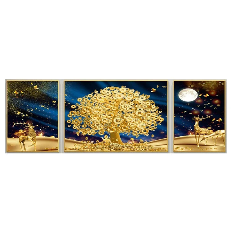 Paisagem Pintura Abstrata Árvore Pintura de Parede, Canvas Art, 3 pcs por conjunto, Quadros em tela, quadro sem moldura, Quadro Pintura Árvore, Quadro Decorativo Árvore Dourada com Folhas, Quadro Decorativo Árvore Dourada, Quadro Decorativo Moderno, Quadro Decorativo Arte Moderna, Quadro Decorativo Arte em Tela, Quadro Decorativo Abstrato Moderno, Quadro Decorativo Abstrato, quadro decorativo, Quadro Abstrato Floral em Tela, Quadro Abstrato em Tela Flores e Árvores Texturizadas, Quadro Abstrato-Lojas Bratta
