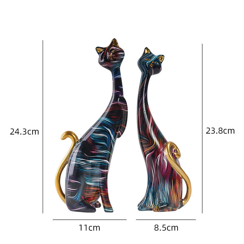 Estátua Nórdica Abstrata de Gato, Estátua Gato Estilo Nórdico, Estatueta Nórdica Abstrata de Gato, Estatueta Gato Estilo Nórdico, Esculturas, Escultura-Decorativa, Escultura-Abstrata, Escultura Nórdica Abstrata de Gato, Escultura Gato Estilo Nórdico, Escultura Abstrata em Resina, Escultura em Resina, Arte Moderna Estátua Gato, Arte Moderna Estatueta Gato, Arte Moderna Escultura Gato-Lojas Bratta