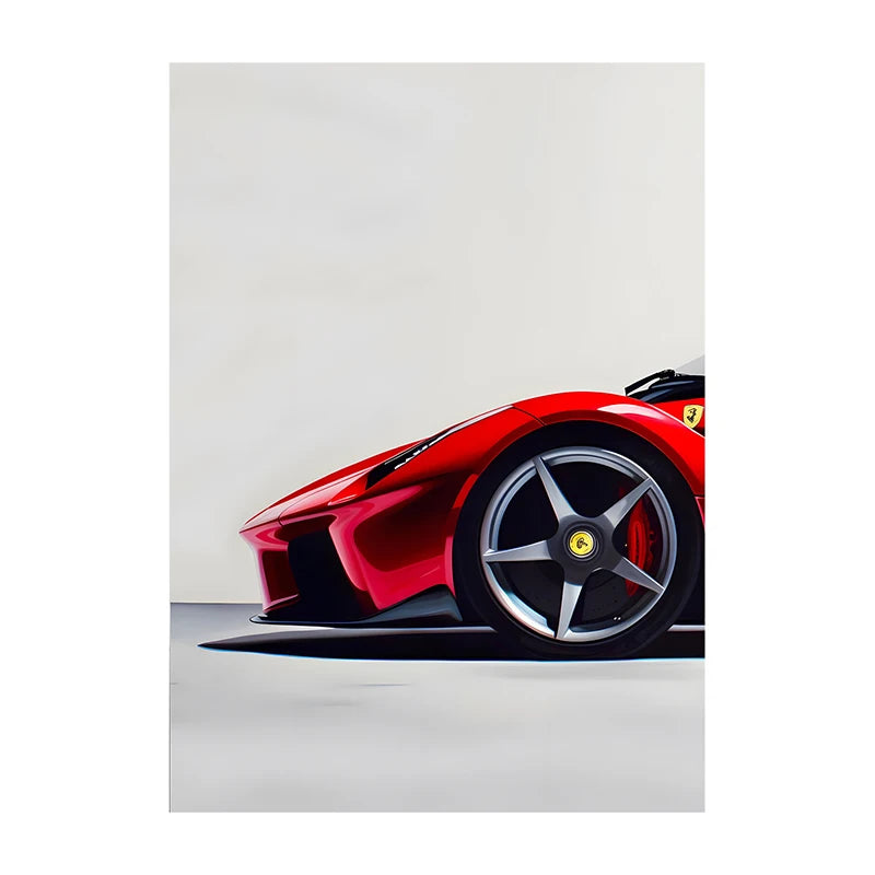 Quadro Decorativo Motivo Carro de Corrida, Quadro Decorativo Motivo Carro, Quadro, Decorativo Motivo Carro de Desempenho, Quadro Decorativo Motivo Carro de Corrida, Impressão em Tela, Decoração Moderna, Carros de Desempenho, Arte de Parede de Carros de Desempenho, Arte de Parede-Lojas Bratta