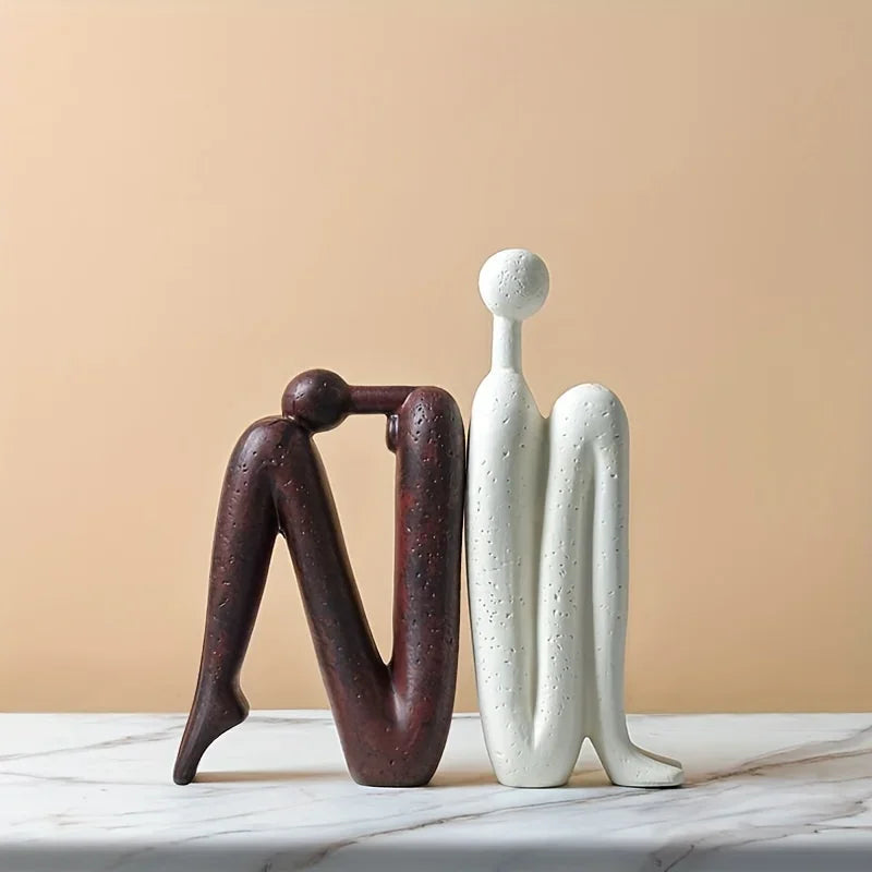 Escultura de Matchman de volta com costas, Estilo Nórdico Moderno, Desenho Abstrato Vintage, Estátua Abstrata Minimalista Personagem Humana, Estátua Abstrata Minimalista Figura Humana, Estátua Abstrata, Estatueta Abstrata Minimalista Personagem Humana, Estatueta Abstrata Minimalista Figura Humana, Esculturas, Escultura-Decoração, Escultura-Abstrata, Escultura Abstrata Minimalista Personagem Humana, Escultura Abstrata Minimalista Figura Humana, Escultura Abstrata em Resina-Lojas Bratta