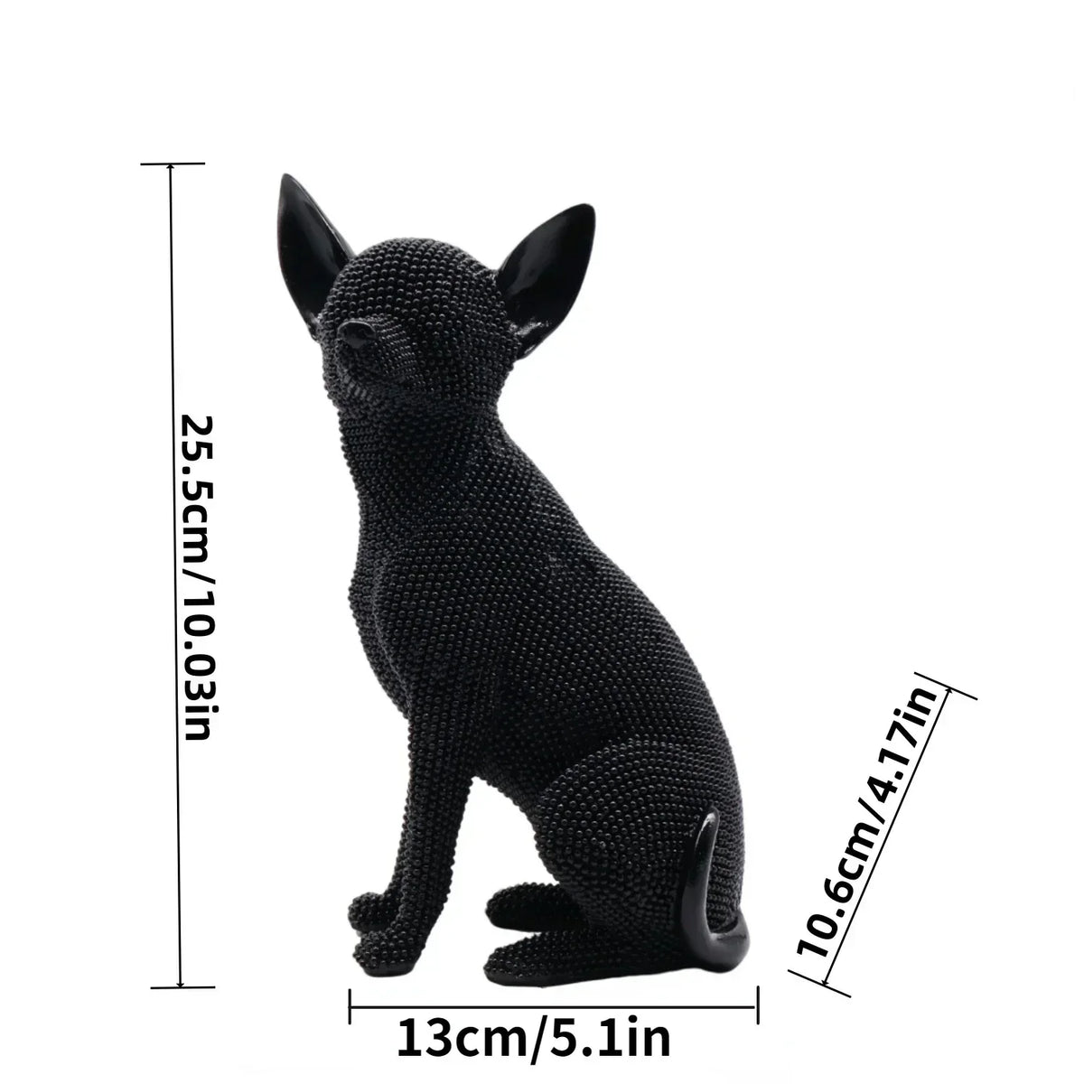 Animais de Estimação Colecionáveis, Presente Para Amantes de Animais de Estimação. Resina, Presente-Animal, Estátua-de-chihuahua, Escultura-Decorativa, Ornamento Decorativo de Chihuahua, Estátua-Chihuahua, Estátua Decorativa de Chihuahua, Estátua de Chihuahua, Estatueta Decorativa de Chihuahua, Escultura-Decorativa, Escultura Decorativa de Chihuahua, Decoração-Moderna, Decoração-Moderna, Lojas Bratta