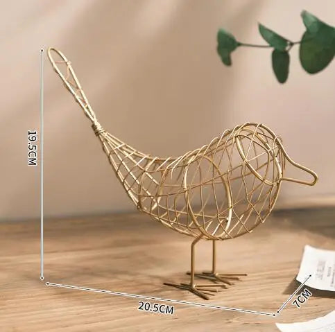 Fio de metal artificial ferro pássaro modelo estatuetas em miniatura decoração para casa artesanato contemporâneo presente, Pássaro, Presente, Estatueta de Pássaro em Fio de Metal, Estátua de Pássaro em Fio de Metal, Escultura Pássaro em Metal, Escultura Pássaro Decorativo em Metal, Escultura Pássaro Decorativo, Escultura de Pássaro em Metal, Escultura de Pássaro Decorativo, Enfeite de Pássaro em Fio de Metal-Lojas Bratta