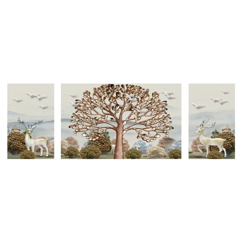 Paisagem Pintura Abstrata Árvore Pintura de Parede, Canvas Art, 3 pcs por conjunto, Quadros em tela, quadro sem moldura, Quadro Pintura Árvore, Quadro Decorativo Árvore Dourada com Folhas, Quadro Decorativo Árvore Dourada, Quadro Decorativo Moderno, Quadro Decorativo Arte Moderna, Quadro Decorativo Arte em Tela, Quadro Decorativo Abstrato Moderno, Quadro Decorativo Abstrato, quadro decorativo, Quadro Abstrato Floral em Tela, Quadro Abstrato em Tela Flores e Árvores Texturizadas, Quadro Abstrato-Lojas Bratta