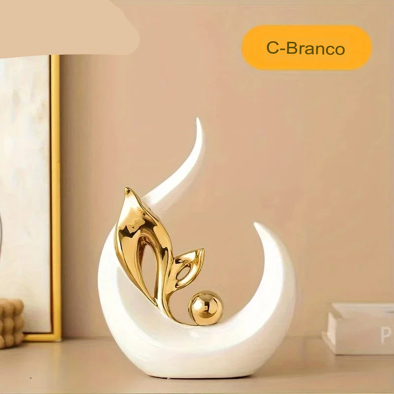 Ornamento Nórdico Moderno de Cerâmica Luxo, , Nordic Escultura de Cerâmica Moderna e Minimalista, Luxo, Estátua Decorativa em Cerâmica, Estatueta Nórdica Moderna de Cerâmica Luxo, Estatueta em Cerâmica, Escultura Cerâmica, Escultura Nórdica Moderna de Cerâmica Luxo, Escultura Moderna de Cerâmica Luxo, Escultura Moderna Abstrata de Cerâmica, Escultura em Cerâmica, Escultura de Cerâmica de Luxo Decorativa, Escultura Abstrata de Cerâmica Moderna, Enfeite Nórdico Moderno de Cerâmica Luxo, Arte Deco-Lojas Bratta