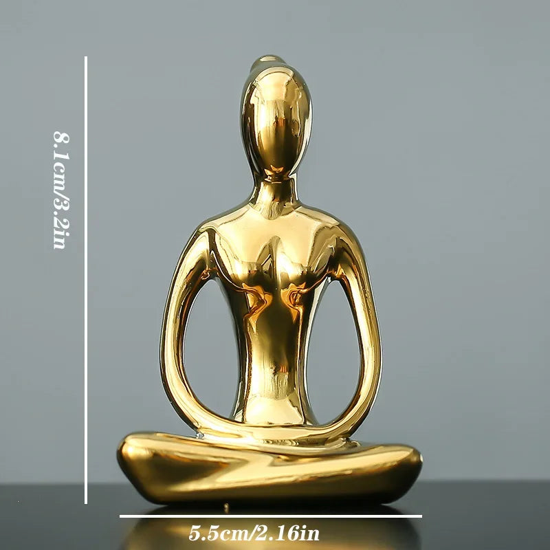 Cerâmica Arte Abstrata Yoga Poses Estatueta, Porcelana Senhora Figura Estátua, Escritório Estudo, Yoga Estúdio Ornamentos Decorações, Home Decor, Ornamento Elegante, Estatueta Yoga em Cerâmica, Estatueta yogaEstatueta de Cerâmica, Escultura Yoga em Cerâmica, Enfeite Mulher YogaEnfeite Decorativo Estatua Yoga, Decoração Cerâmica, Arte Moderna, Mini Estátua Yoga Abstrata em Cerâmica, Estátua Yoga Abstrata em Cerâmica, Estatueta Yoga em Cerâmica, Estatueta Yoga Abstrata em Cerâmica-Lojas Bratta