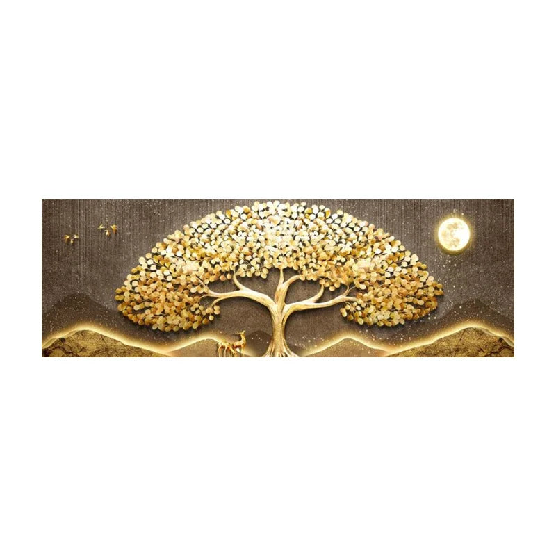 Imagem abstrata do cartaz da árvore dourada, pintura da lona, estilo do Wabi-sabi, mural da fortuna, luxo claro, Árvore Dourada, Quadro Pintura Árvore, Quadro Decorativo Pintura Árvore, Quadro Decorativo Moderno, Quadro Decorativo, Pintura em Lona, Decoração de Luxo, Arte Moderna, Quadro Decorativo de Arte de Parede em Tela Floral, Quadro Decorativo Pintura em Tela Abstrato Flores-Lojas Bratta