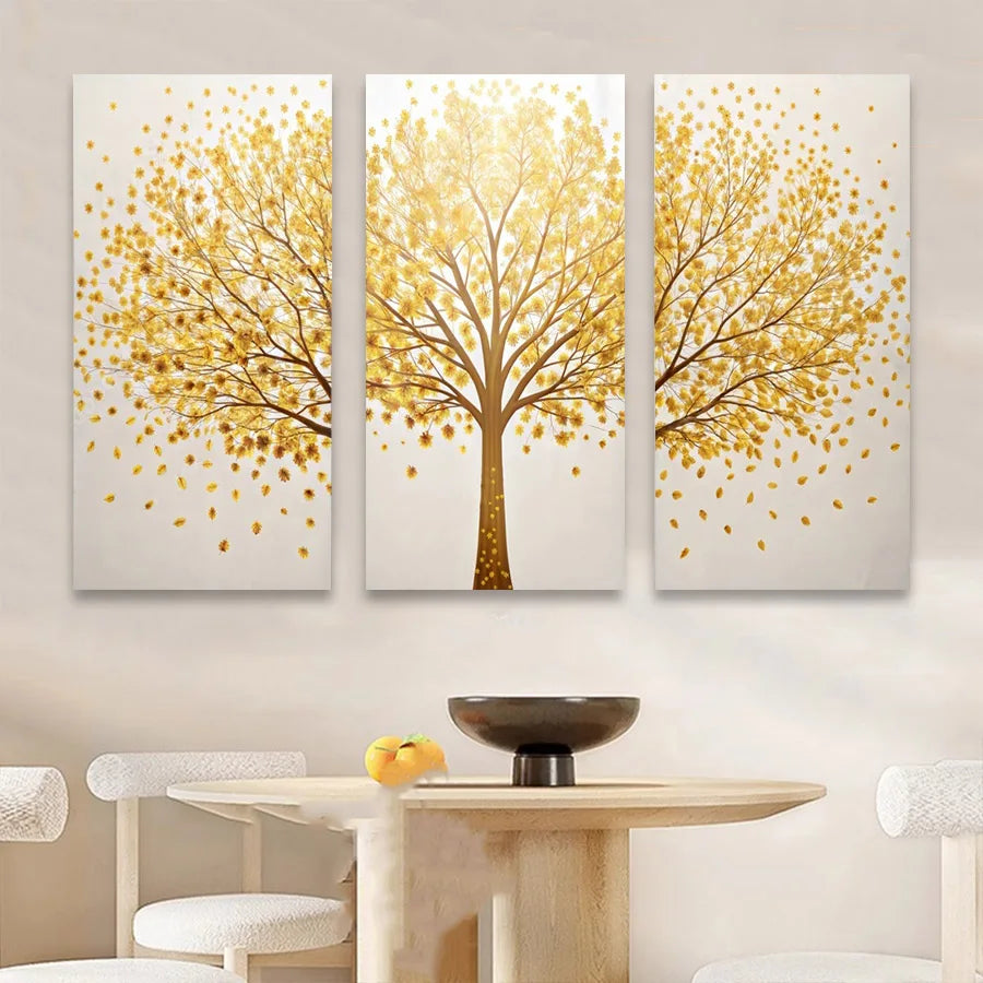 Luxo Golden Rich Árvore Cartaz e Cópias, Pintura Moderna Da Lona, Wall Art, Pictures for Living Room, Home Decor, Sem Moldura, Luz, Árvore Dourada - Arte em Tela Moderna, Tela-Dourada, Quadro sem MolduraQuadro Decorativo Árvore Dourada Luxo 3PCS, Quadro Decorativo Moderno, Quadro Decorativo Arte Moderna, Quadro Decorativo Arte em Tela, Quadro Decorativo Abstrato Moderno, Quadro Decorativo Abstrato, Quadro Decorativo 3PCS, Quadro Decorativo 3 Telas, Luxo Árvore Dourada - Arte em Tela Moderna-Lojas Bratta