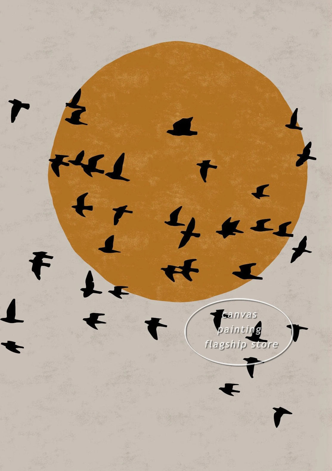 Pôster minimalista do vintage imprime a pintura da lona, rebanho da silhueta dos pássaros, sol japonês,, imagem para o quarto, Quadro sem Moldura, Quadro Minimalista-Pássaros e Sol, Quadro Decorativo Sol e PássarosQuadro Decorativo Moderno, Quadro Decorativo Arte Moderna, Quadro Decorativo Arte em Tela, Quadro Decorativo Abstrato Moderno, Quadro Decorativo Abstrato, Quadro DecorativoImpressão em Tela, Arte Minimalista, Arte de Parede-Lojas Bratta