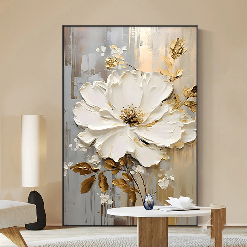 Tela de Pintura, Quadro Peônia Imperial Arte Abstrata, Quadro Decorativo de Arte de Parede em Tela Floral, Quadro Decorativo Pintura em Tela Abstrato Flores Coloridas, Quadro Abstrato em Tela Flores e Ávores Texturizadas, Pintura a Óleo de Flor ColoridaDecoração Moderna, Arte Floral Abstrata em Tela, Arte Floral, Arte de Parede em Tela Floral, Arte abstrata-Lojas Bratta