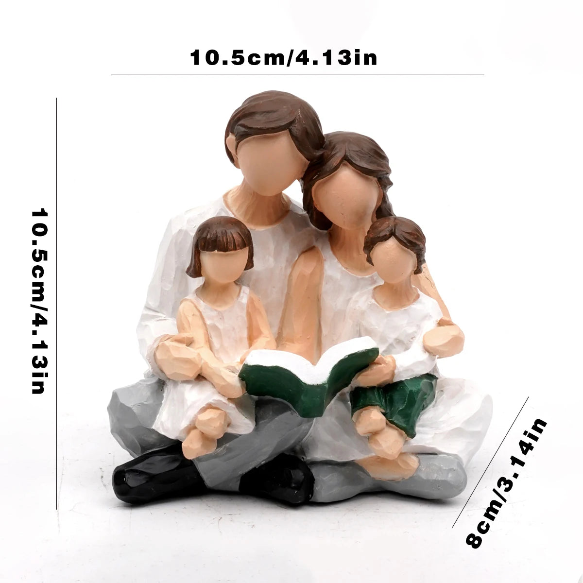 Família e família série resina estátua imitação, decoração desktop, ornamento, Natal e presente Thanksgiving, Waowumar Família D3, resina, ornamento, família, Estátua Família-Decoração Exclusiva, Estátua Família-Decoração, Estátua Família, Escultura Minimalista Família, Escultura Family, Escultura Estátua Família, Escultura Estátua Estatueta Família, Escultura Decorativa Família, Decoração-Moderna, Decoração, Arte Moderna-Lojas Bratta