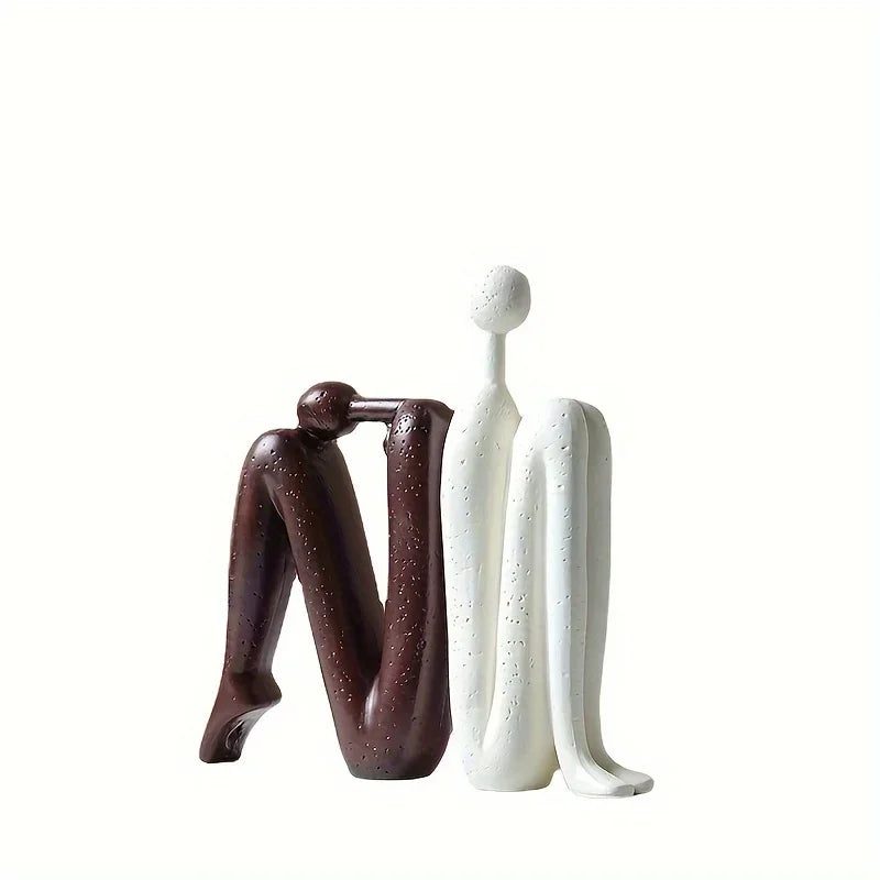 Escultura de Matchman de volta com costas, Estilo Nórdico Moderno, Desenho Abstrato Vintage, Estátua Abstrata Minimalista Personagem Humana, Estátua Abstrata Minimalista Figura Humana, Estátua Abstrata, Estatueta Abstrata Minimalista Personagem Humana, Estatueta Abstrata Minimalista Figura Humana, Esculturas, Escultura-Decoração, Escultura-Abstrata, Escultura Abstrata Minimalista Personagem Humana, Escultura Abstrata Minimalista Figura Humana, Escultura Abstrata em Resina-Lojas Bratta