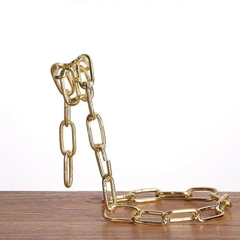 Suporte de exibição de garrafa de rack de corrente de suspensão mágica, Porta-Garrafas Corrente Mágica, Suporte De Garrafa Criativo, Porta Vinho Flutuante, Corrente De Metal Para Vinho, Decoração Moderna Com Estilo, Suporte Inusitado Para Vinhos, Presente Para Amante De Vinho, Acessório Decorativo De Metal, Efeito Visual Surpreendente, Porta-Garrafas Com Ilusão Ótica, Peça Decorativa Para Bar E Sala, Design Diferenciado Com Charme, Porta-Garrafas Bratta, Lojas Bratta