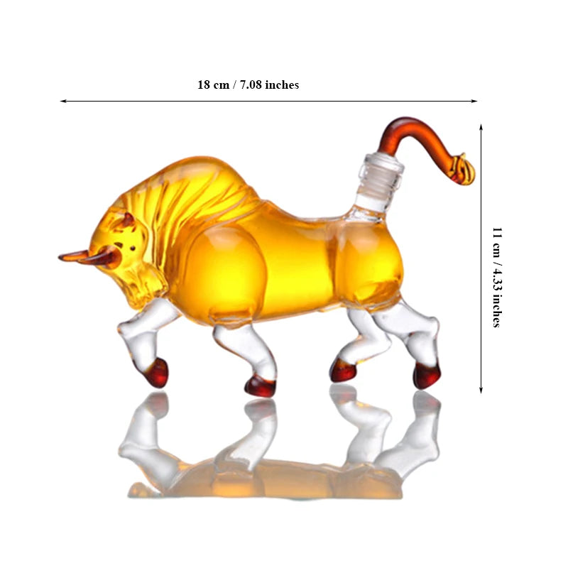 Decantador de Uísque, Decantador em Vidro, Decantador Criativo, Decoração para Bar, Presente Sofisticado, Uísque com Estilo, Design Animal, Vidro Borossilicato, Presente Masculino, Presente para Colecionadores, Bar com Estilo, Decoração Criativa, Decantador em Forma de Animal, Decoração com Vidro, Presente de Luxo, Presente Criativo, Estilo Exclusivo, Acessório para Uísque, Arte em Vidro, Brinde Diferenciado, Item de Bar, Peça Decorativa, Lojas Bratta