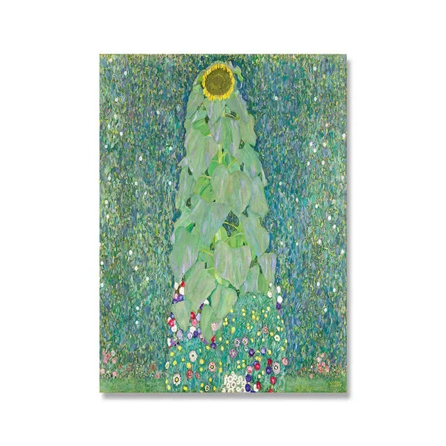 Clássico Gustav Klimt Família Famosa Pintura Da Lona, Rasgar Beijo Ouro Moderno Posters, Wall Art Impressões, Imagem para Home Decor