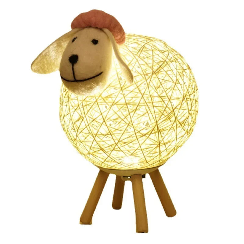 Luminária Ovelhinha, Luminária Infantil, Luminária de Mesa Infantil, Luminária para Quarto Infantil, Luminária com Design Lúdico, Luminária com Luz Suave, Luminária Decorativa Infantil, Luminária para Bebê, Luminária Criativa, Luminária Aconchegante, Luminária Fofa, Luminária Quarto Aconchegante, Luminária de Ovelha, Iluminação para Crianças, Luminária Bratta, Luz Noturna Infantil, Luminária para Decorar Quarto, Luminária de Mesa Fofa, Iluminação Tranquila, Luminária Encantadora, Decoração-Lojas Bratta