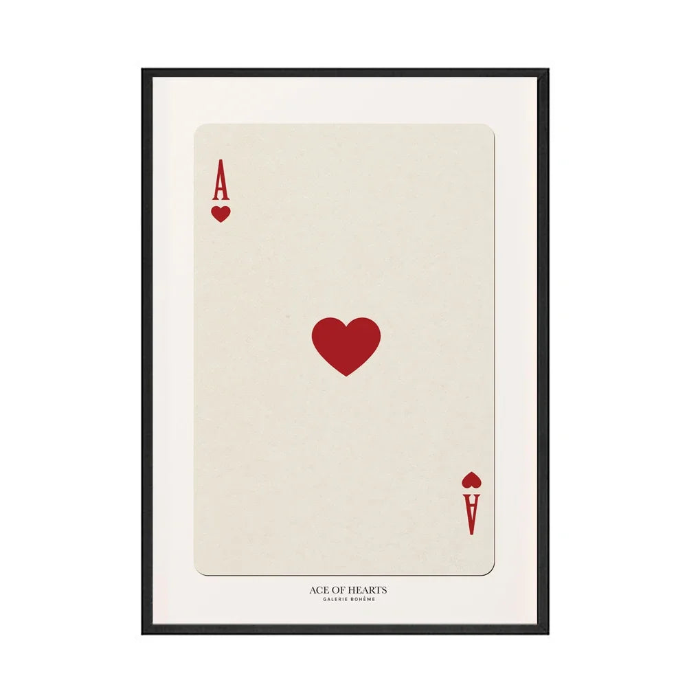 Clássico Vintage Arte da Parede de Jogar Cartas, Rei Ameixas, Ás Corações, Cartaz Impresso Em Tela HD, Sala De Estar Em Casa e Decoração Do Quarto, Tela de Pintura, Quadro Decorativo Cartas de Baralho, Quadro de Parede Cartas Retrô Jogo de Baralho, Quadro de Parede Cartas de Baralho, Decoração Vintage, Cartas de Baralho, Arte de Parede-Lojas Bratta