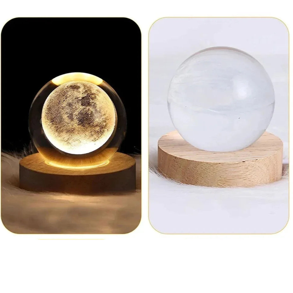 Lâmpada bola de cristal 3D exclusiva com projeções de galáxias e planetas Luz noturna USB para atmosfera aconchegante Luminária 3D De Cristal, Luminária Com Projeção De Galáxia, Luminária Bola De Cristal LED, Luminária Com Gravação A Laser, Luminária Galáxia Para Quarto, Luminária Estilo Espacial, Luminária De Mesa Astronômica, Luminária USB Com Base De Madeira, Luminária LED Com Cristal Natural, Luminária De Cristal Com Planetas, Luminária Decorativa De Galáxias, Luminária Astronômica Infantil-Lojas Bratta